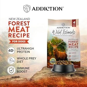 Habit Wild Islands Forest Meat Premium Venison Recipe Dry Canine Meals (4 Pound)