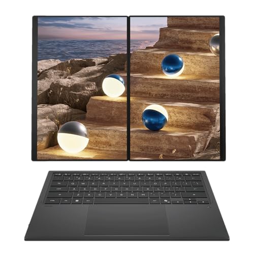 ASUS Zenbook Duo UX8406CA 14 Pouces FHD OLED (Intel Core Ultra 9 285H, 16Go LPDDR5X, 1To SSD, Intel Arc Graphics, Windows 11 Home) - Clavier AZERTY Détachable...
