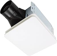 Broan-NuTone 60 CFM Bathroom Exhaust Fan: Ultra Quiet 0.9 Sones, ENERGY STAR, No Attic Access Retrofit