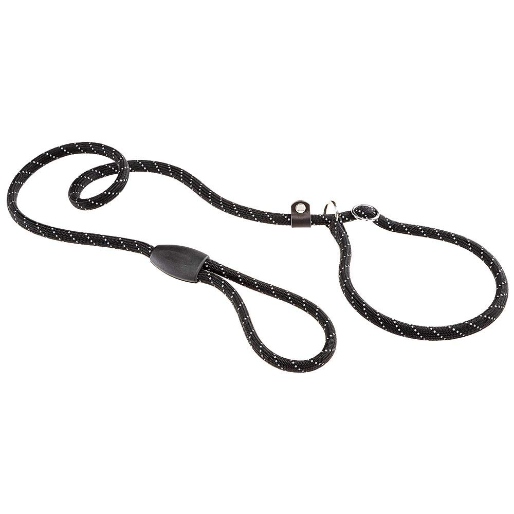 Ferplast SPORT REFLEX Dog Lead, Reflective Lead, Nylon Cord with Metal Snap Hook, Handle for Safe Control Length 120 cm, Orange