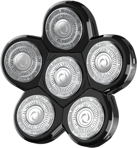 Lames de rechange pour rasoir électrique têtes usées solution rasage crâne MS-672