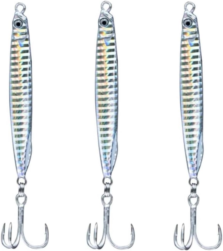Saltwater Fishing Lures Fishing Jigs Fishing Spoons for Striped bass, Pompano, Spanish Mackerel ，Bluefish