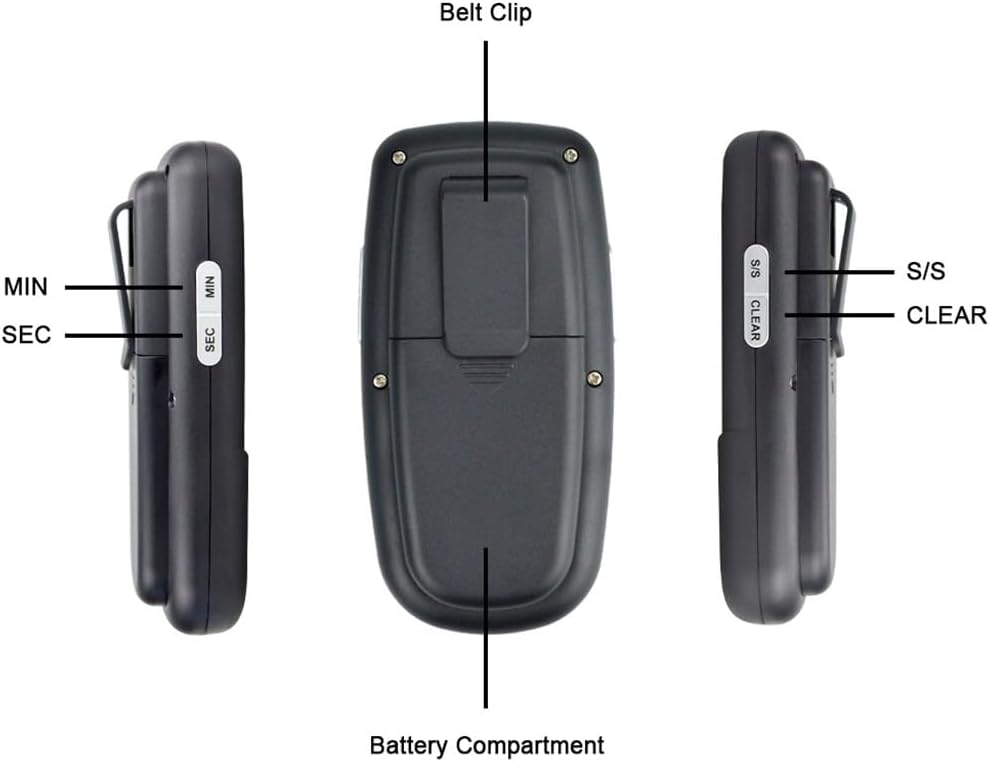 Digital Remote Meat Thermometer Food Cooking BBQ Grill Oven Kitchen Timer Temperature