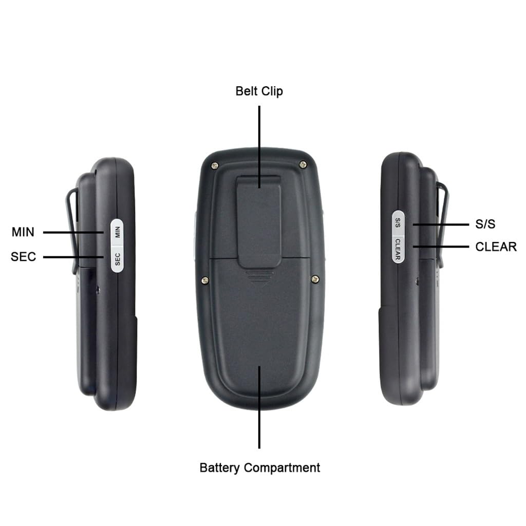 Digital Remote Meat Thermometer Food Cooking BBQ Grill Oven Kitchen Timer Temperature