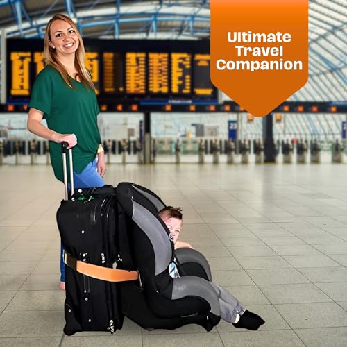 Alça de viagem conveniente para assento de carro – Alças de bagagem conversíveis para malas e assent