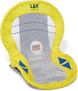 Stadium Lacrosse Chair-Game Chair- bleacher seat Back Support -Ultra Padded Cushion - Backpack