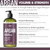 Hair Chemist Volume & Strength Sulfate-Free Argan Shampoo 33.8 oz. - Natural Sulfate Free Shampoo for Hair