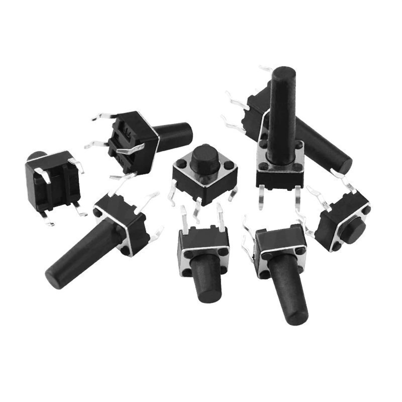 Bouton poussoir tactile 6x6mm pour réparer les manettes de jouets et boutons de TV