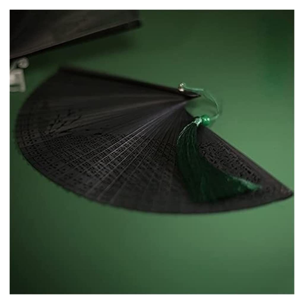 Abanico Plegable Chinese Abanico Japonés Abanico Abanico Plegable De Bambú para Mujer, Estilo Antiguo Japonés, Hueco Tallado, Pequeño, Ventilador Portátil Abanico de Mano(A3)