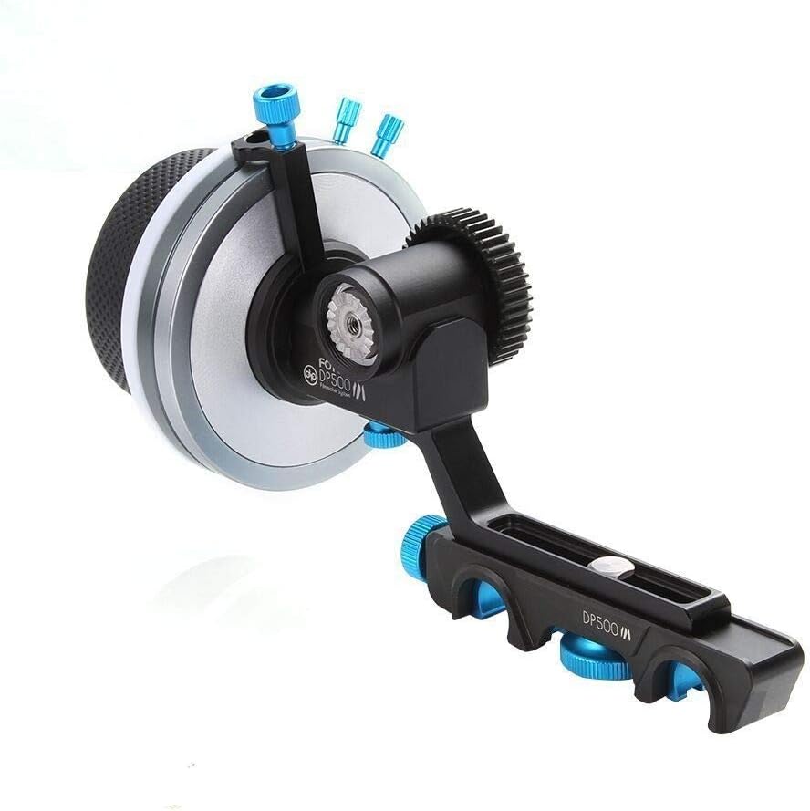 Fotga DP500 Quick Release A/B Hard Stop Follow Focus fitfor 15mm Rod DSLR Rig Sony A7 A7R A7S Panassonic GH3 GH4 Canon 5D Nikon D500 Blackmagic BMPC URSA URSA Camcorder