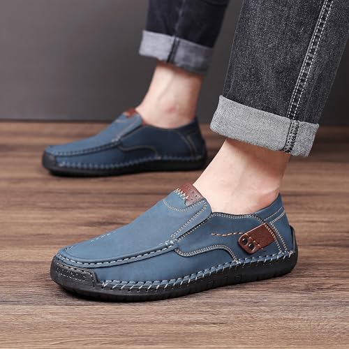 Image of Coramtty Mens Loafers Casual Slip on Shoes Business Moccasins Lightweight Refreshing Classic Slippers Walking Driving Travelling Outdoor
