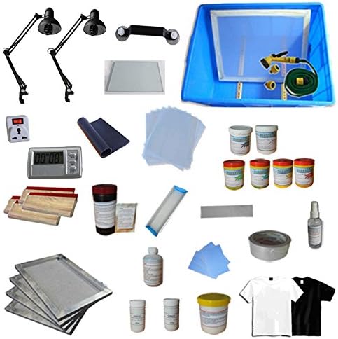 Screen Printing Equipments & Materials Kit - 006801