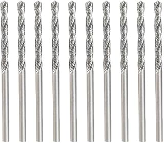 10Pcs 1.2mm Diamond-Coated Drill Bit Set