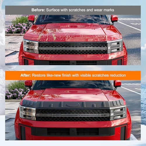 powoq Hood Deflector Compatible with 2024-2026 Santa Fe by powoq - Used condition - Image 3