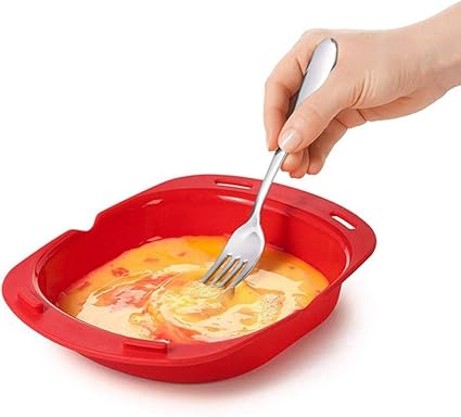 JYYA Stampo per Uova Stampo per Forno a microonde Frittata in Silicone  Attrezzo per stampi Rotolo di Uova Vassoio di Cottura Rotolo di Uova Forno  a Vapore Macchina per Pancake Antiaderente :