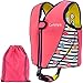 Limmys Premium Neoprene Swim Vest for Children - Ideal Buoyancy Swimming Aid for Boys and Girls, Toddlers - Modern Design Swim Jacket - Drawstring Bag Included (Pink, Medium)