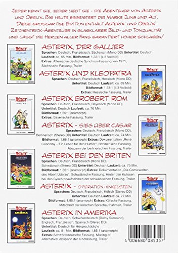 Asterix - Die große Edition (7 Discs, digital remastered)