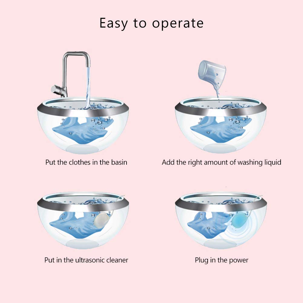 Nettoyeur De Fruits Et Légumes Portable – USB, 4 Litres, 5 Modes De Lavage, Design Compact Blanc