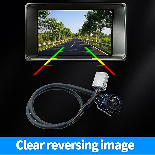 Image of Rear View Back Up Camera Compatible with Dodge Dart Trunk Lid Mounted 2013-2016 Reverse Park Assist Backup Camera Replaces 56038990AA