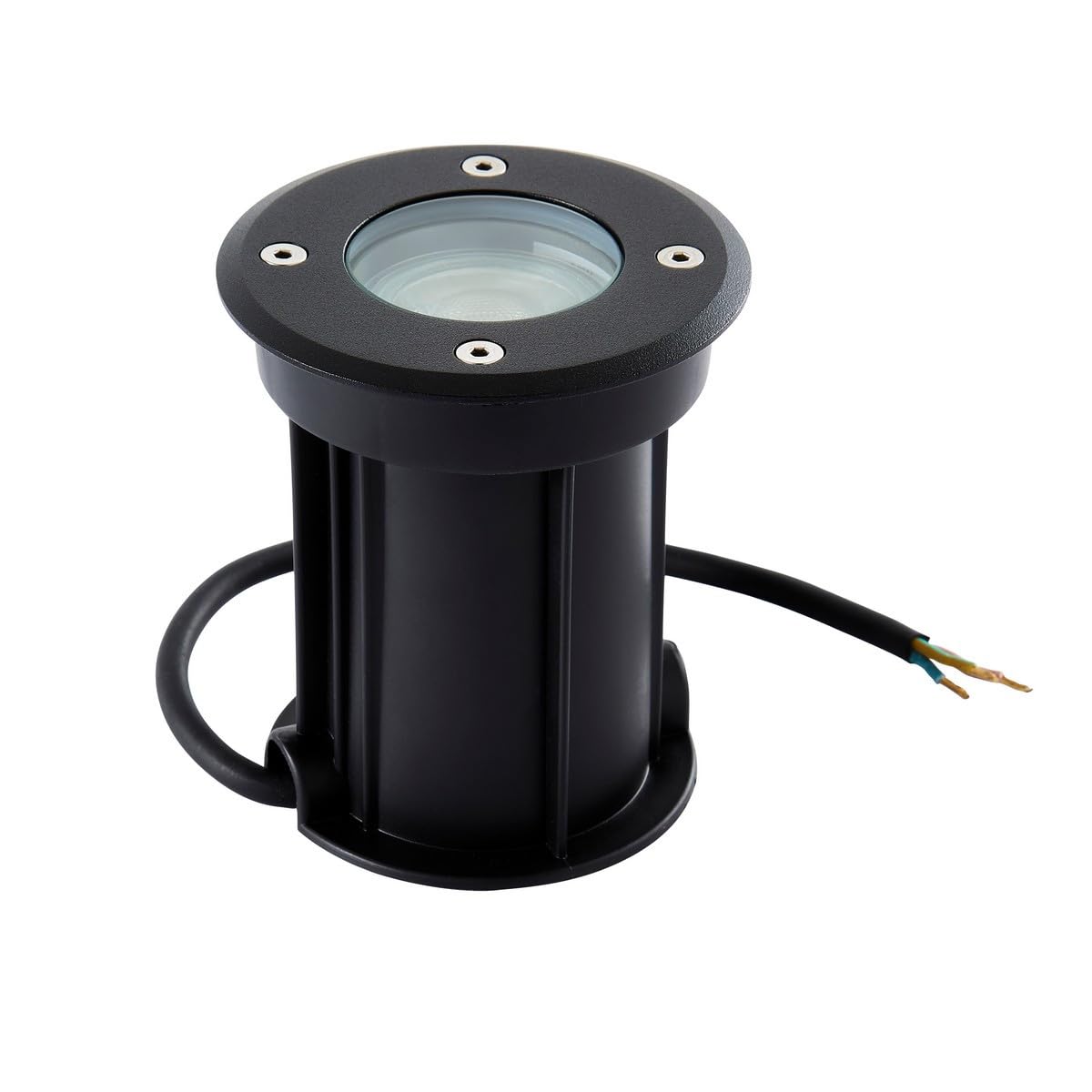 Bhs Lighting Black Crux Outdoor Drive Over Light In
