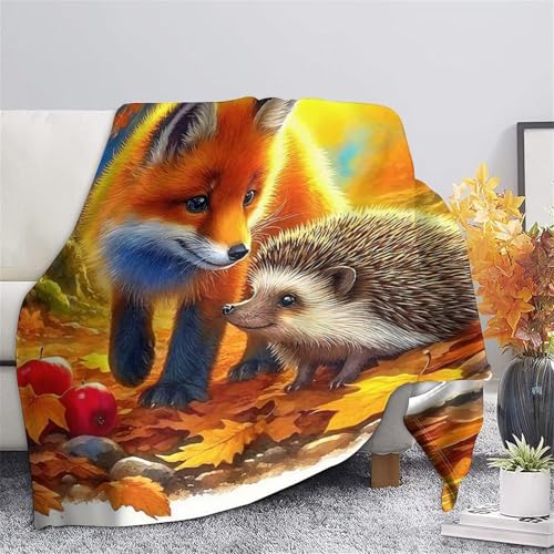 Couverture hérisson 3D en microfibre 180x200 cm pour lit - 7