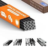 TIVENDIS Konstruktionsprofil 20x20 Nut 6 Set 12 Stück 2 Meter Aluminium Alu Profil schwarz eloxiert Systemprofil für Rahmenbau und Montage