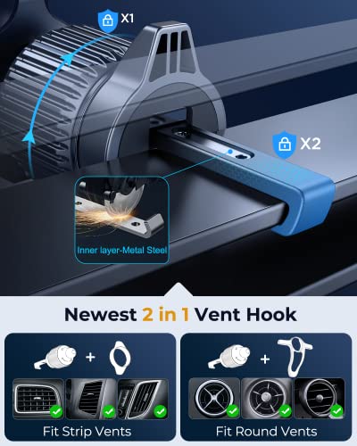 JOYROOM 15W Qi Caricatore Wireless Auto, [Doppia