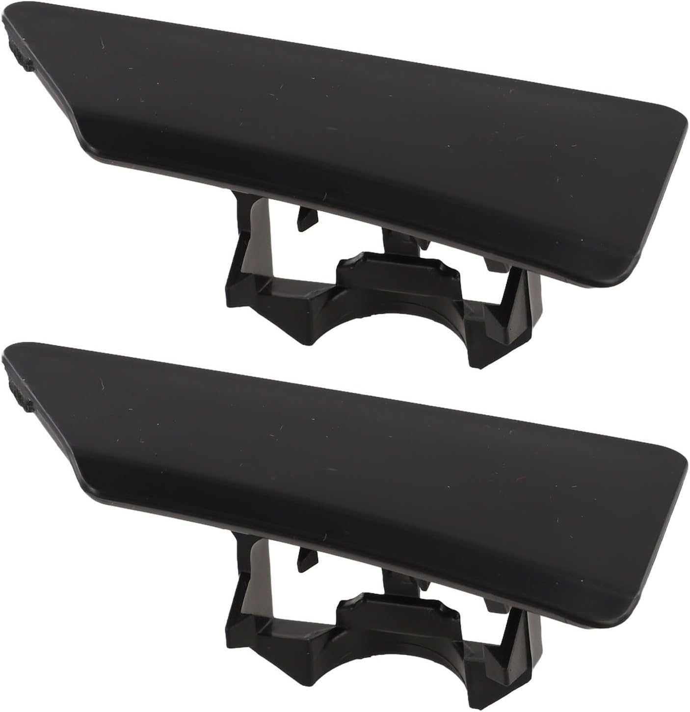 2 Pieces Washer Nozzle Cover Headlight X4 F26 2014-2018 Black Front Bumper for OEM 51117338567 51117338568 Easy Installation