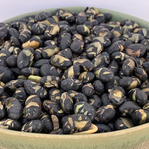 NULTHY - 500gr Edamame Negro Tostado Sin Sal - Frutos Secos Naturales - Alto en Proteínas y Fibra - Vegano