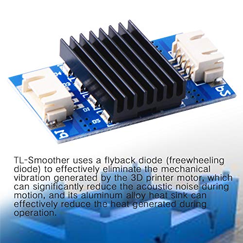 GeeekPi Pack of 4 TL-Smoother Module Kit with Heatsink & Du-pont Wire for Pattern Elimination Motor Filter Clipping Filter 3D Printer Motor Drivers Controller Terminator - Thumbnail 4