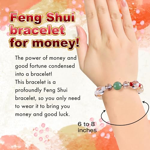 Yokohama Wakuwaku kan Feng Shui bracelet lucky charm money fortune beads women unisex stretch2