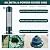 LCSEVEN Bird Feeders for Outdoors Squirrel Proof with Weight-Activated Perches, Hanging Bird Feeder for Outside, Metal Feeder for Wild Cardinal, Finch, Blue Jay, Chickadee, 3LB Seed Capacity, Green