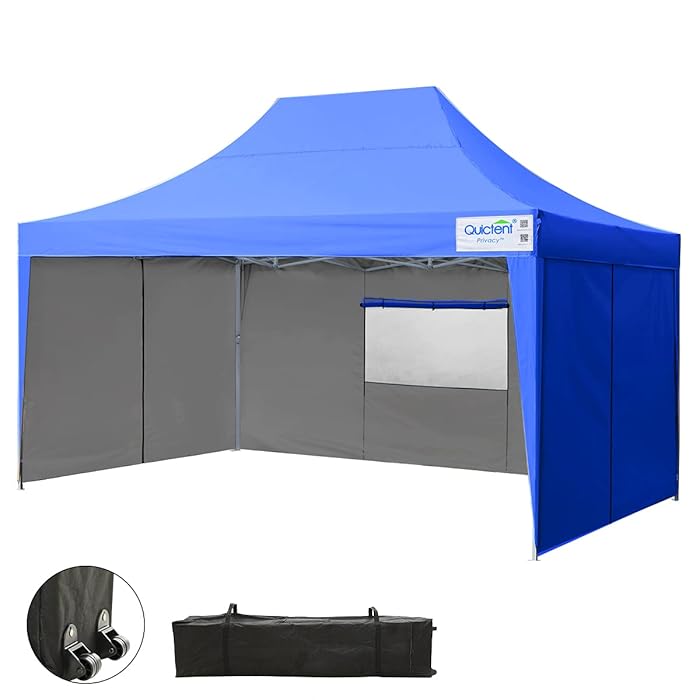 Buy Quictent Privacy 10x15 ft Ez Pop up Canopy Tent Enclosed Outdoor