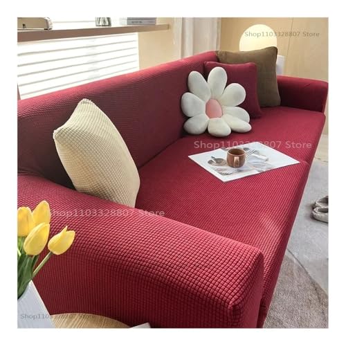 Housse de canapé imperméable en tissu extensible premium 4 places - 2