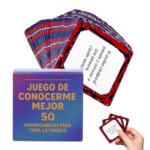 Generisch Juego de mesa interactivo con tarjetas de conversación, para casa, viajes, vacaciones, festivales, viajes por carretera