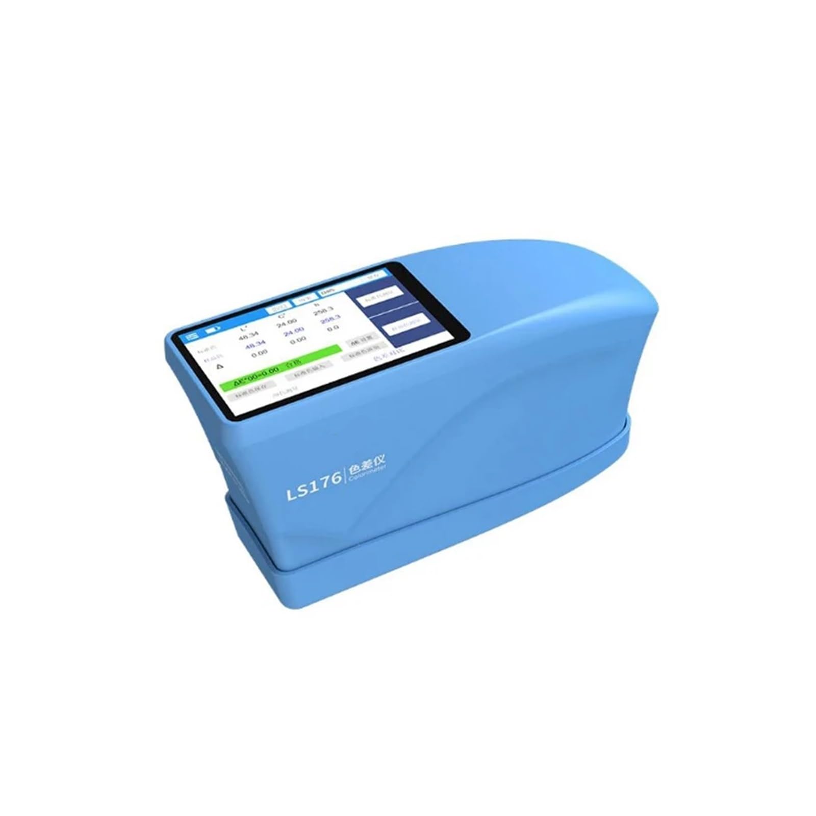 Colorímetro espectrofotómetro LS176 con curva de reflectancia espectral blancura amarillez envío rápido Para medir el brillo