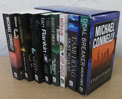 Time To Kill Box Set of 8 Modern Novels - Nocturne - the Monkey s Raincoat - Cop Hater - the Next Accident - Dust to Dust - a Good Hanging - Angels Flight - Deal Breaker