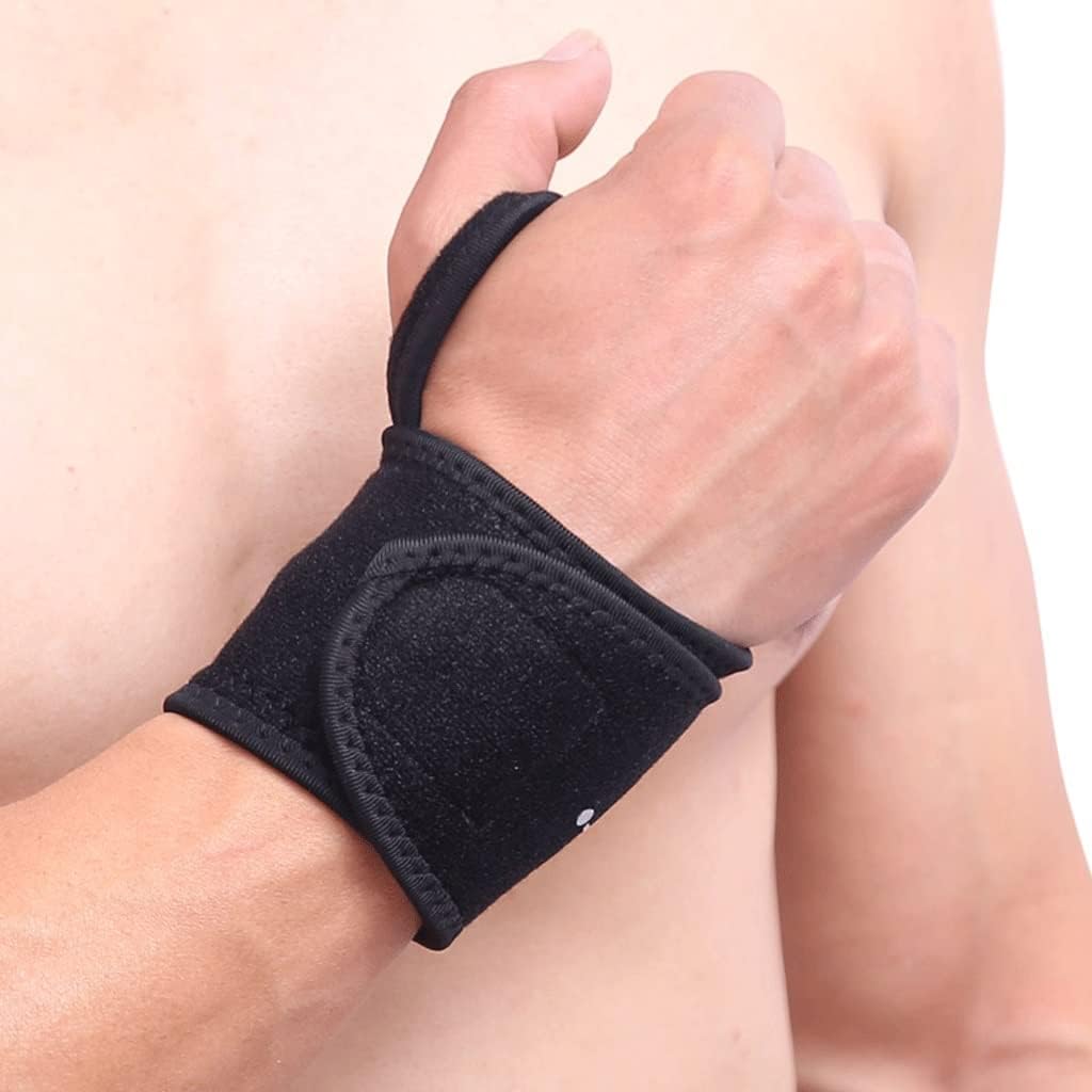 1 Pair Wrist Brace Support Posture Corrector Belt Strap Bandage Magnetic Self-Heating Tourmaline Correcteur