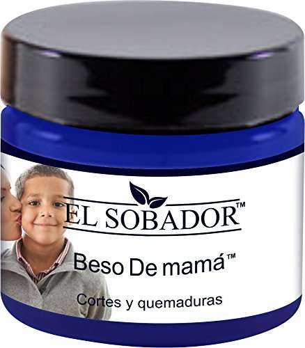 Beso De Mamá - Crema De Primeros Auxilios - para aliviar QUEMADURAS y SARPULLIDOS después de la Depilación (1.01 Oz)