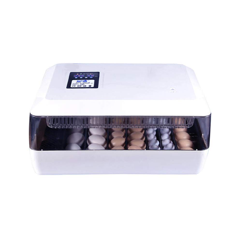 Las mejores incubadoras de regalo para niños, 60 huevos, volteador automático, incubadora de aves de corral, máquina criadora con control de termostato comercial digital, para incubar pollos, patos