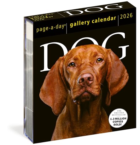 Dog Page-A-Day Gallery Calendar 2026