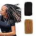 FASHION IDOL Afro Kinkys Bulk Human Hair for Dreadlock Extensions Loc Repair Braiding Twist Tight Afro Kinky Human Hair for Loc 3 Packs 150 Gram Natural Black 16 Inches 5.3 Oz