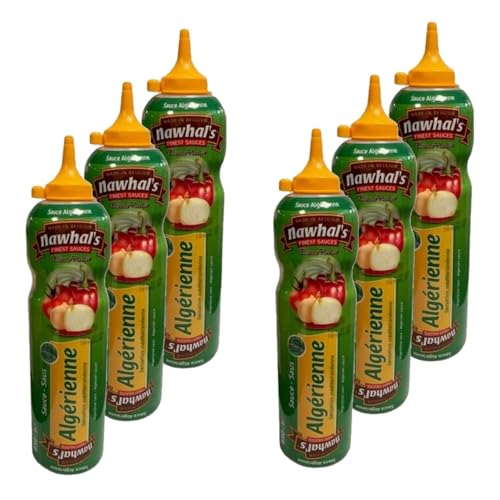 Sauce algérienne en lot de 6 flacons de 500ml pour ne jamais manquer de sauce tacos