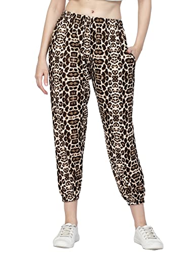 Image of UZARUS Women's Relaxed Fit Printed Pyjamas Lounge Pants