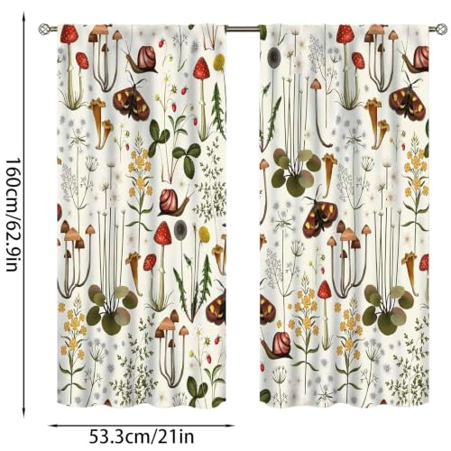 Cortinas de cocina lavables de 160 x 106 cm para ventanas sin vida 7