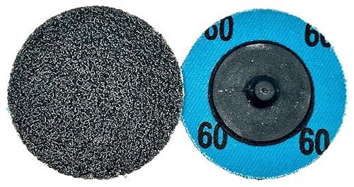 Disque abrasif carbure de silicium 5,1 cm type R grain 120 avec support - 7