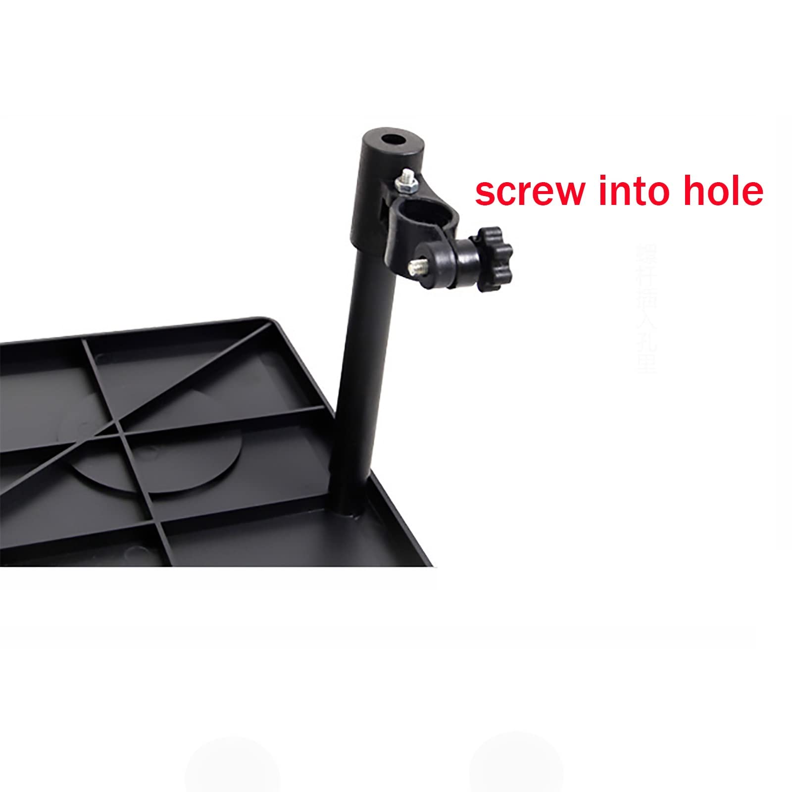 Bandeja para Silla de Ruedas, Accesorios para Silla de Ruedas, Mesa de Comedor Desmontable, Ligera, ABS, anticaída, Adecuada para Varios Tipos de sillas de Ruedas.