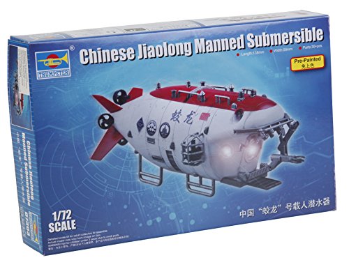 Maquette submersible Jiaolong Trumpeter pour collectionneur de modele reduit naval