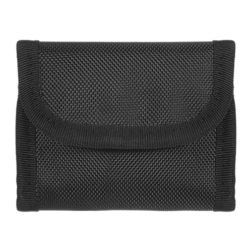 ElevateTech Duty Belt Gloves Pouch Latex Disposable Glove Holder Keeper Double Pockets Carriers for Policeman Firefighter Paramedic First Responders