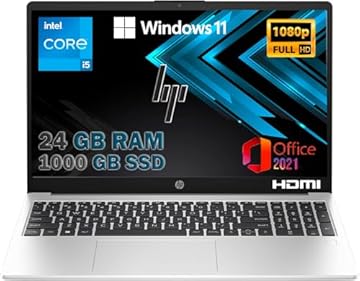 HP Probook 4 G1iR Notebook portatile Silver, RAM 24GB DDR5, SSD 1TB, Display FullHD 16", Cpu Intel i5-1334U 10 Core da 4,6 GHz, fingerprint, Sistema Operativo Pro